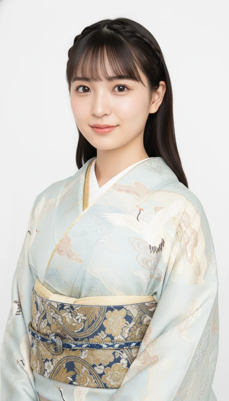 優雅訪問着和服