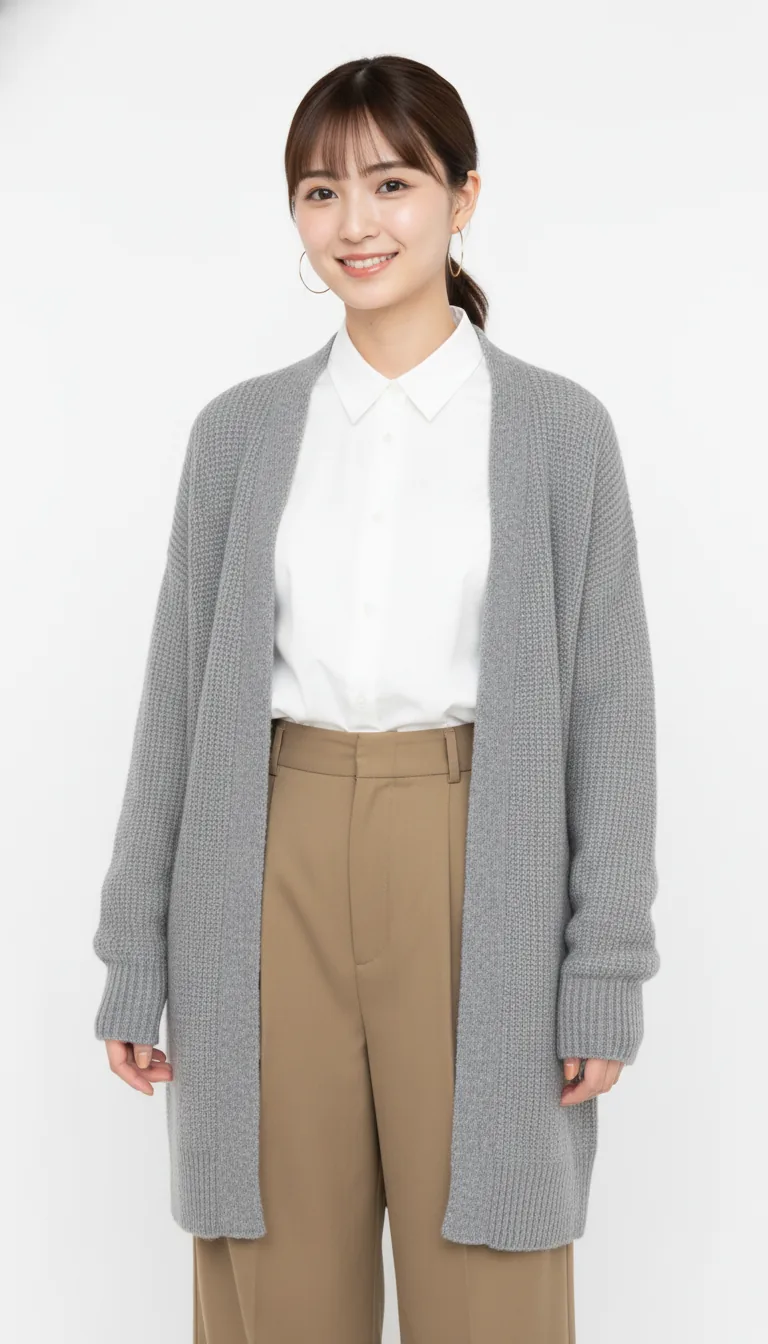 溫柔疊穿開襟衫