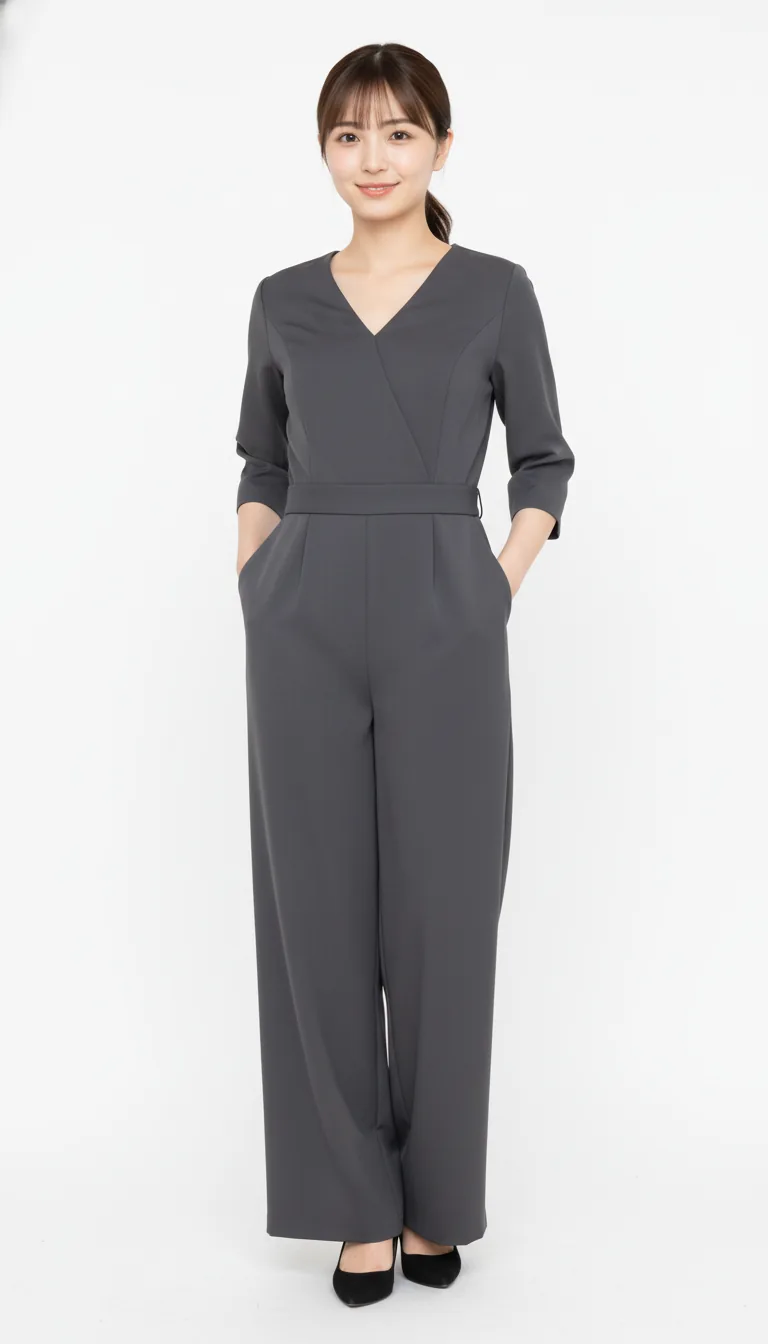 現代剪裁連身褲