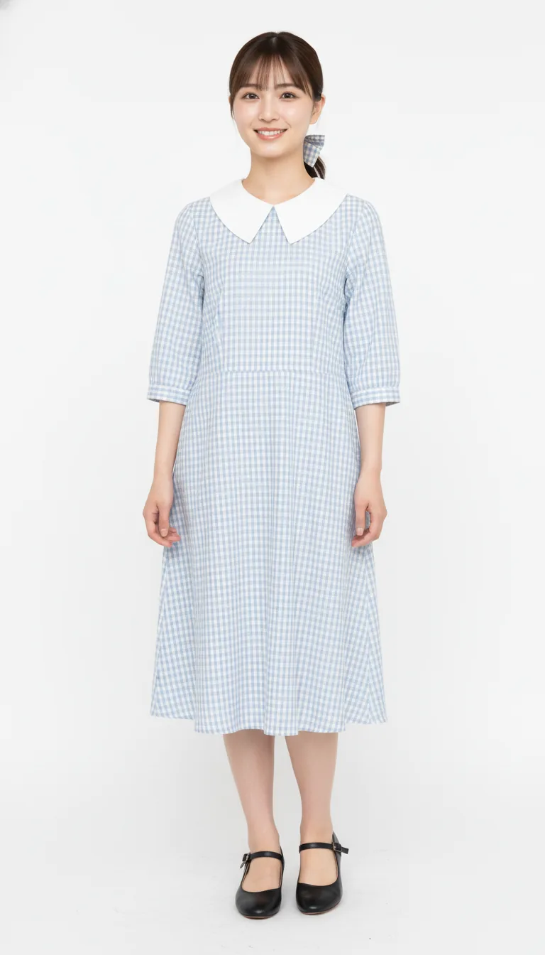 清新彼得潘領洋裝