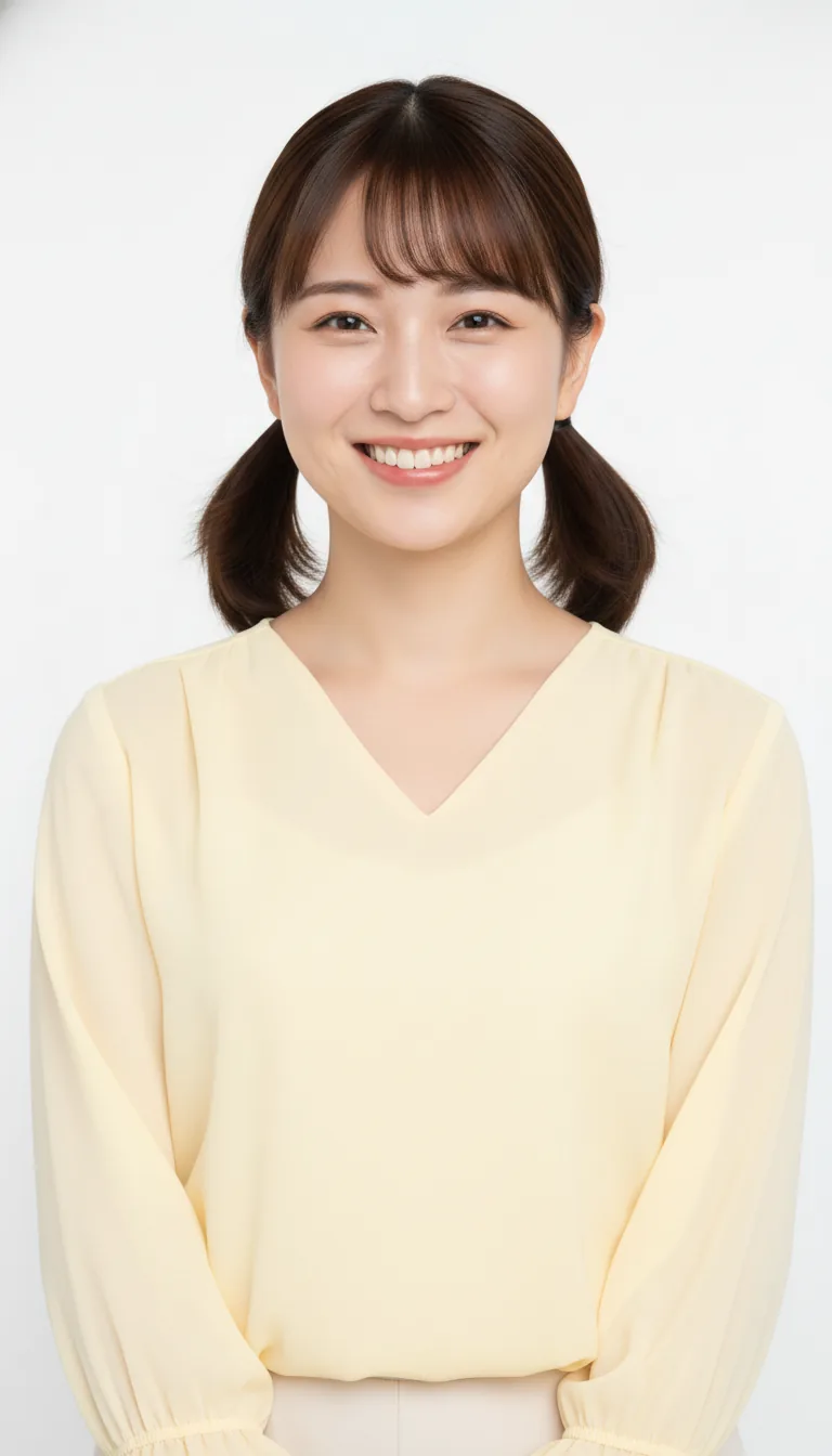 柔和鵝黃色襯衫