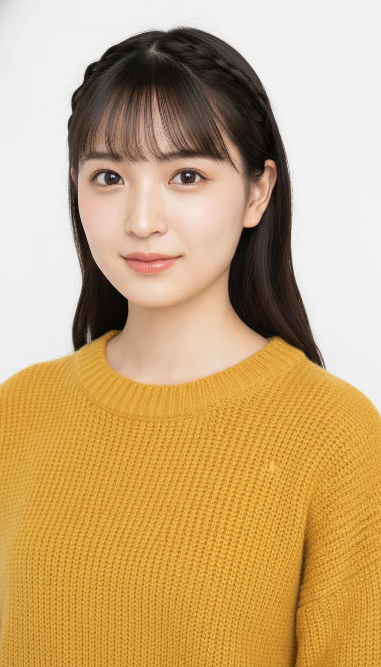 甜美芥末黃針織上衣