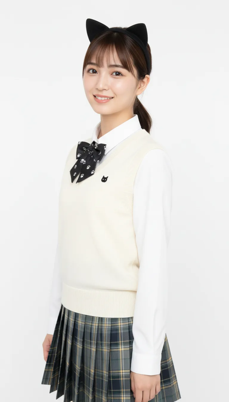 學院風貓咪少女