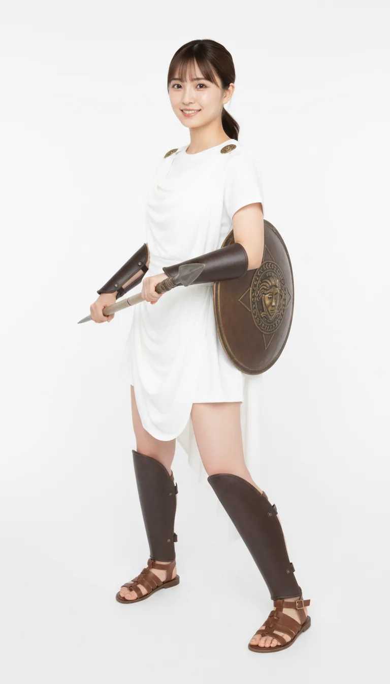 輕裝雅典娜女戰士