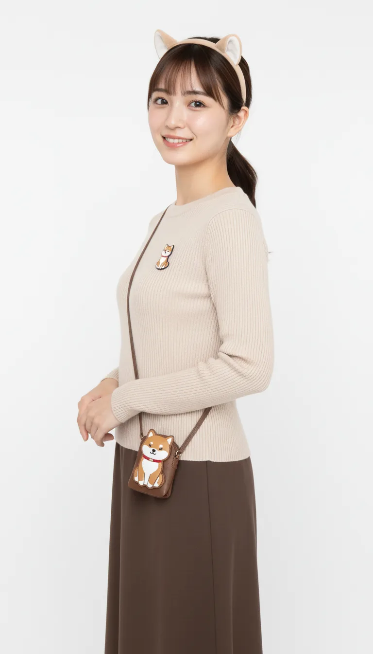 Chic Shiba Inu Accessory Look