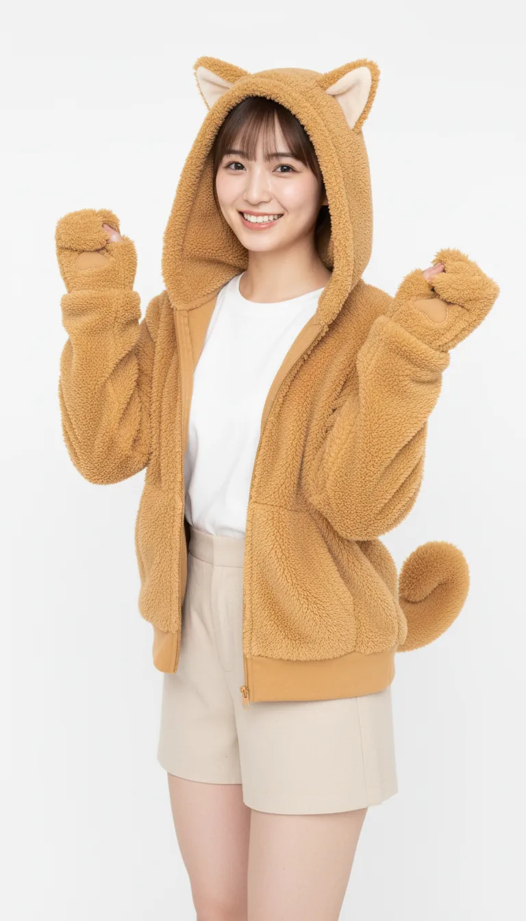 Playful Shiba Inu Mascot Look