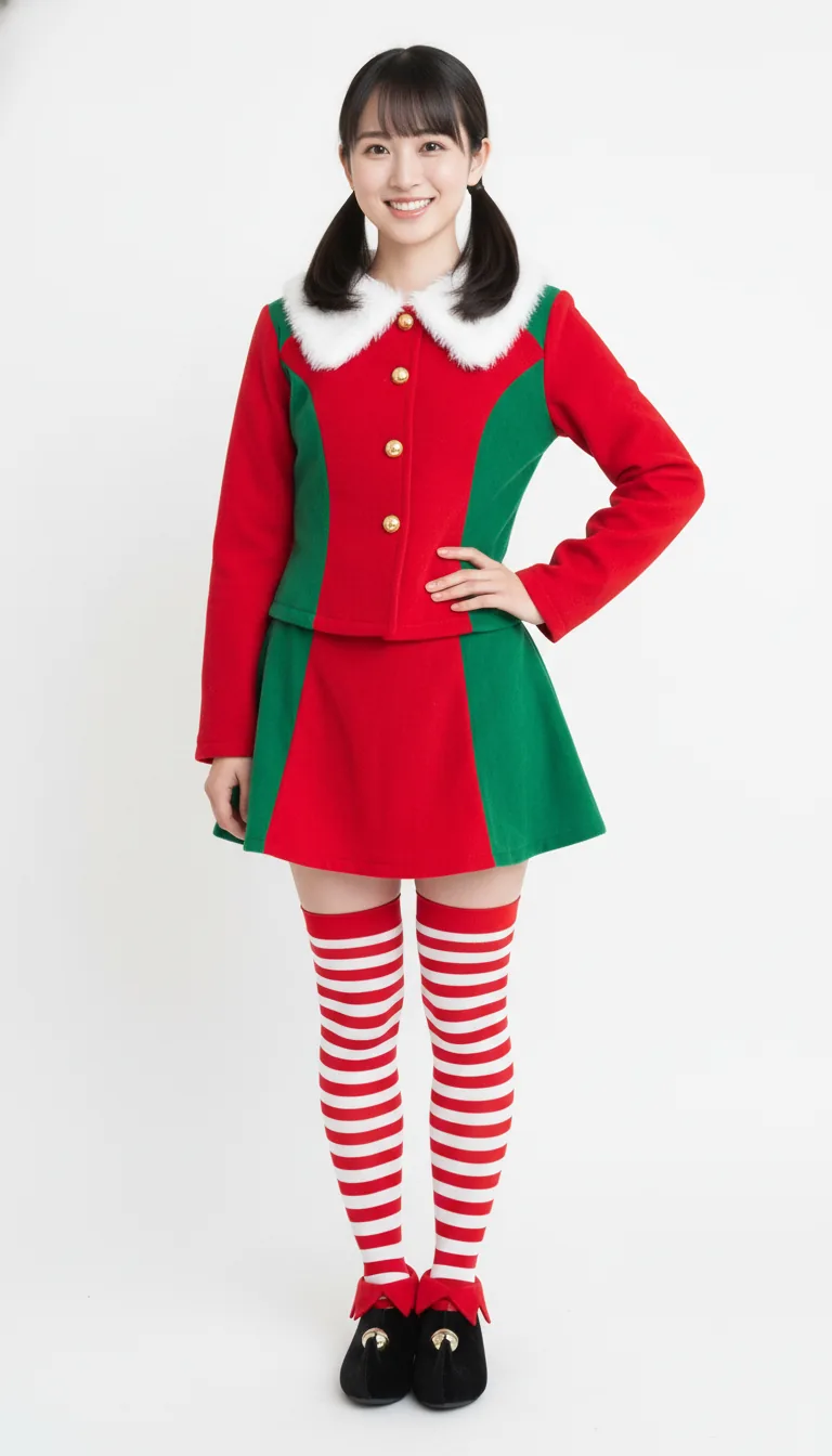 俏皮聖誕精靈裝