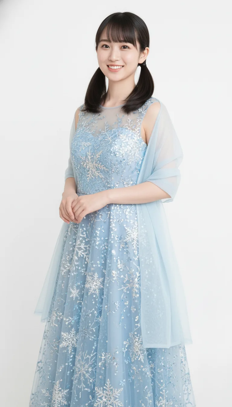 冰雪仙境公主裙