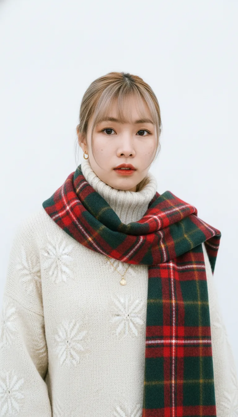 溫馨聖誕毛衣穿搭