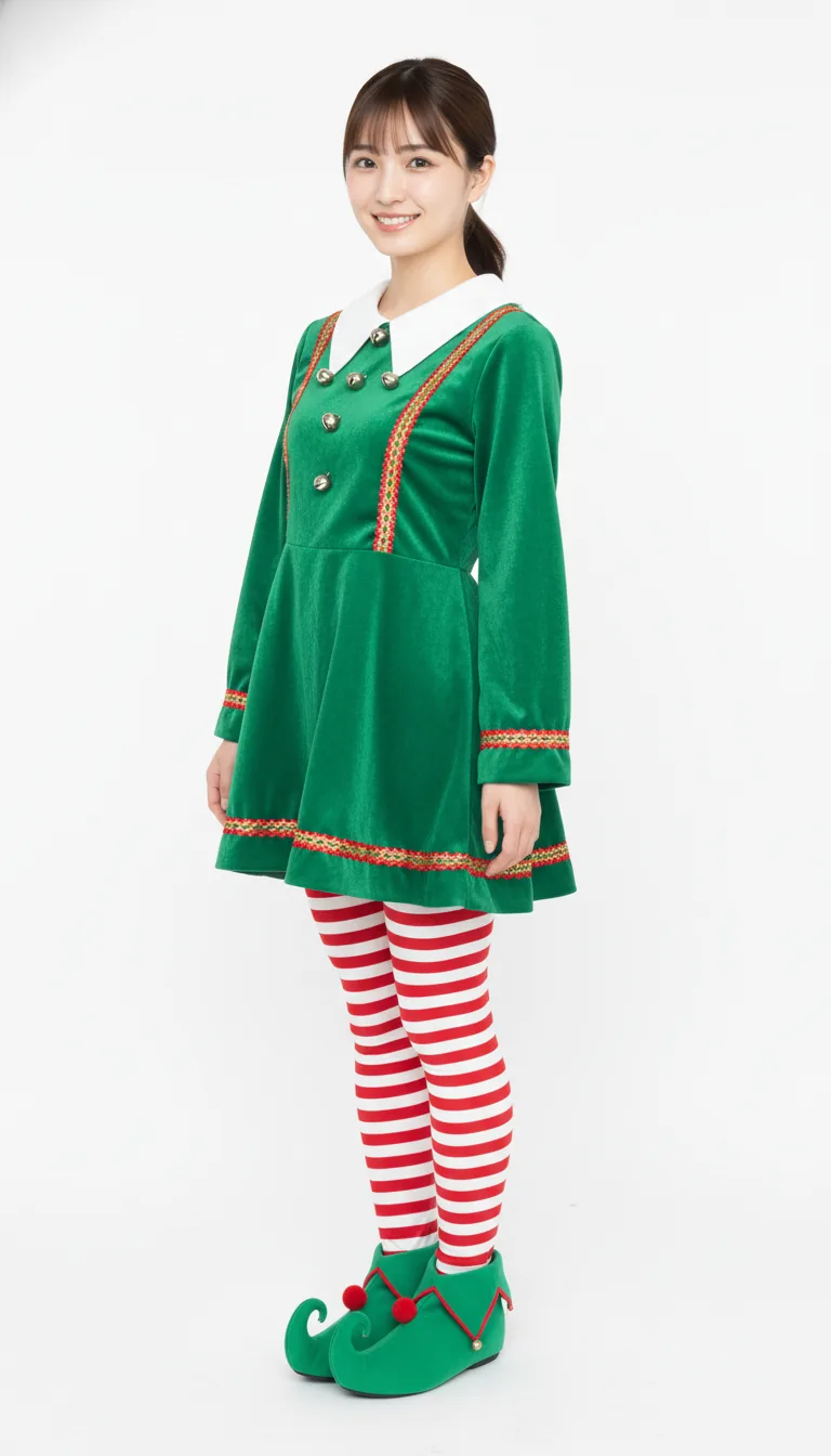 俏皮聖誕精靈裝