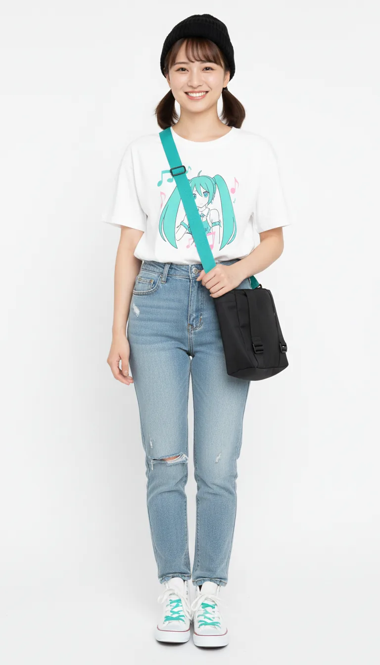 初音未來日常休閒風