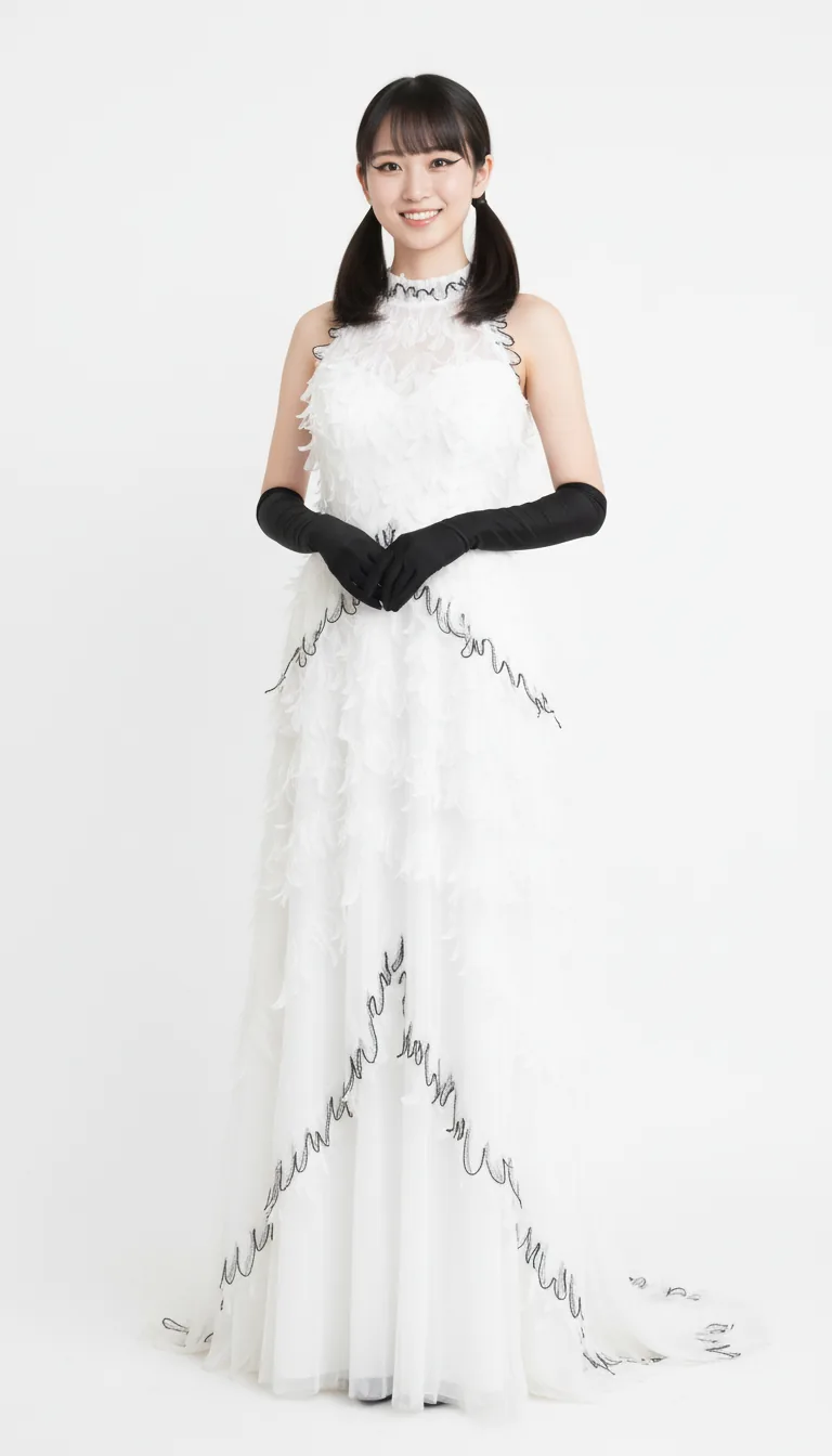 優雅琵鷺化禮服