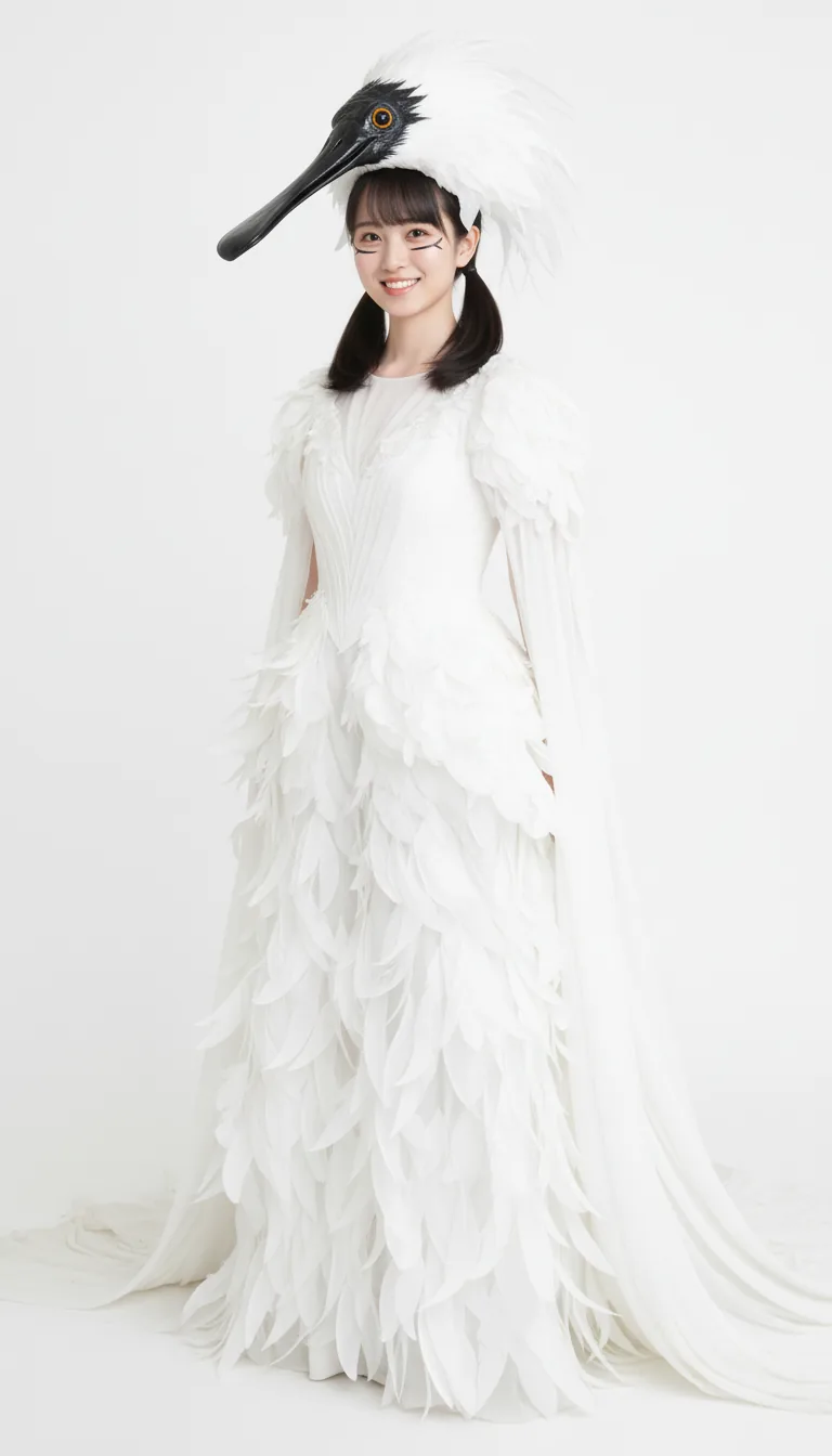 奇幻鳥人琵鷺裝