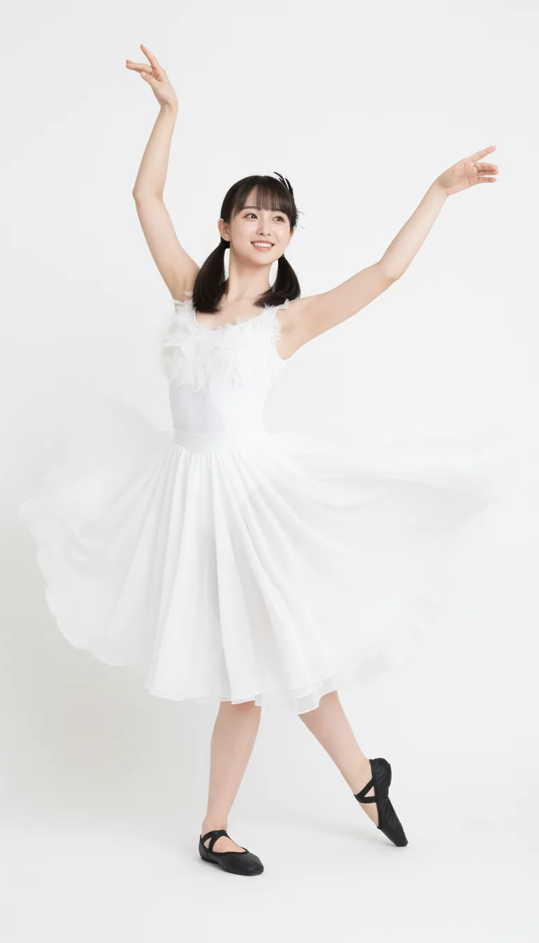 芭蕾舞者琵鷺造型