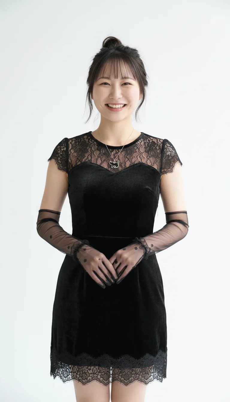 優雅黑貓小禮服