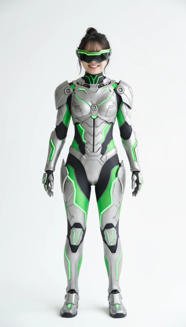 Futuristic Mech-Dino Suit