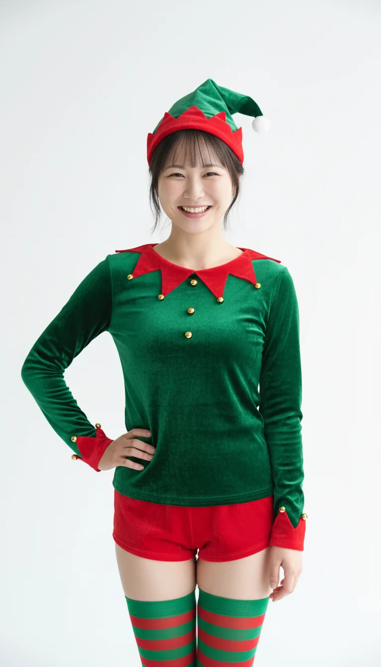 俏皮聖誕精靈裝