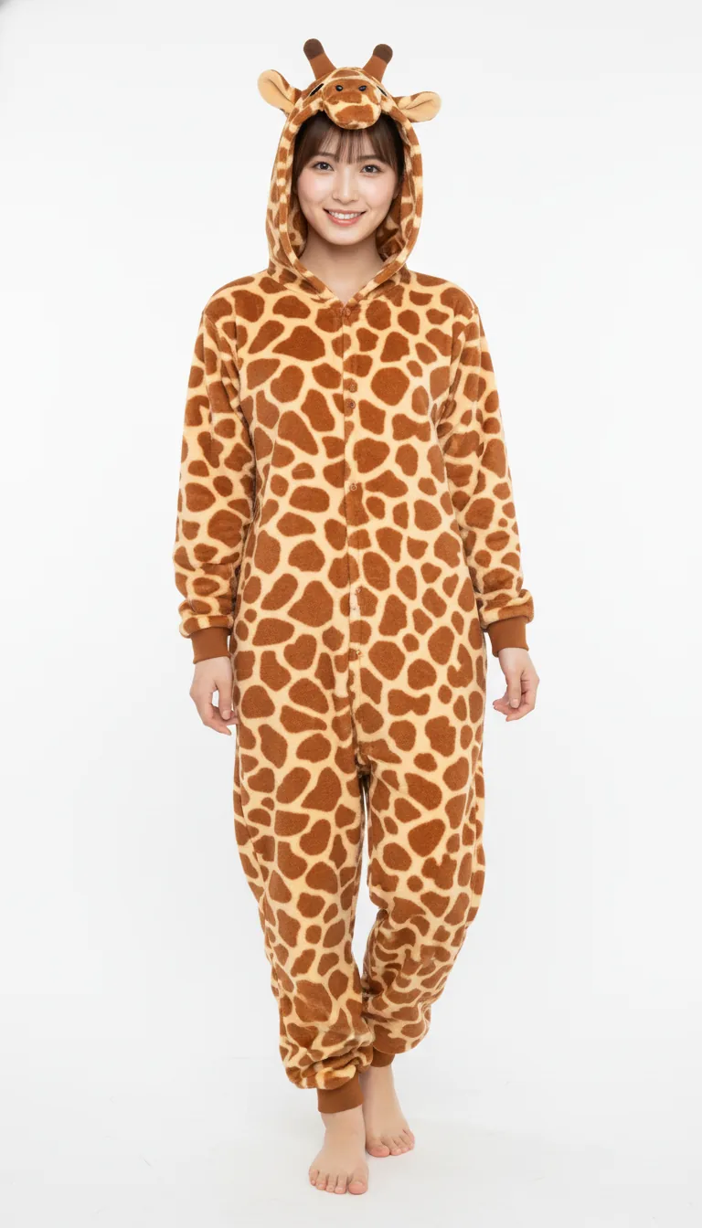 舒適長頸鹿居家服