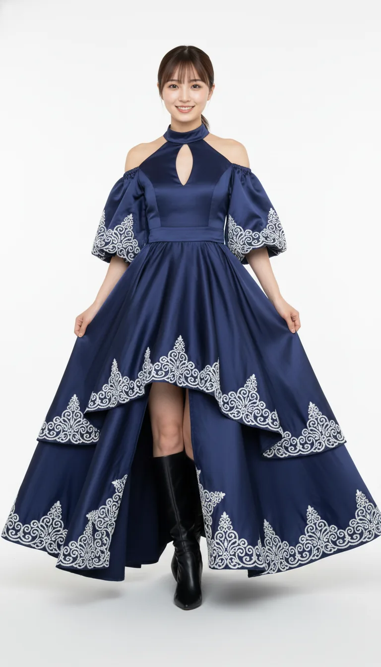 流動的午夜優雅