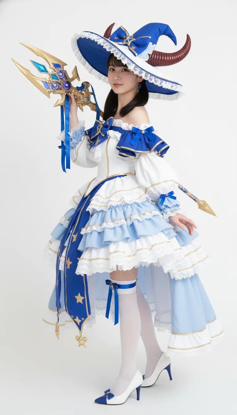 魔法少女裝 - 動感側身姿