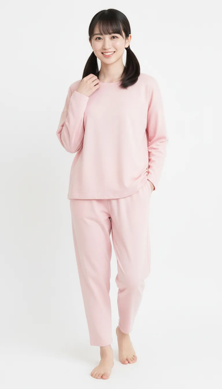 舒適粉色居家服